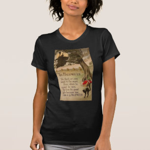 Vintage Halloween Greeting Cards Classic Poster T Shirt
