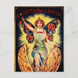Vintage Halloween-Helgdag-vykort Helg Vykort