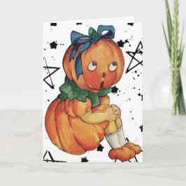 Vintage Halloween Helgkort