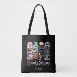 Vintage Halloween Horror Spooky Season Cute Creepy Tygkasse