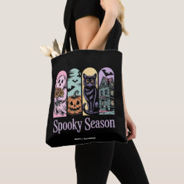 Vintage Halloween Horror Spooky Season Cute Creepy Tygkasse