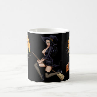 Vintage Halloween-illustration 2026 Kaffemugg