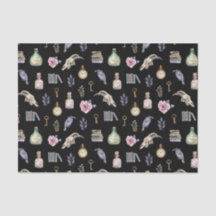 Vintage Halloween Inslag Mönster-papper