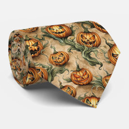 Vintage Halloween Jack-O-Lantern Vine Mönster Slips
