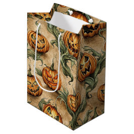 Vintage Halloween Jack-O-Lantern Vinmönster
