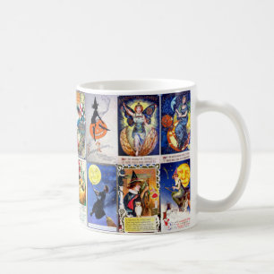 Vintage Halloween Kaffemugg