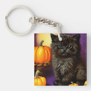 Vintage Halloween Kitten