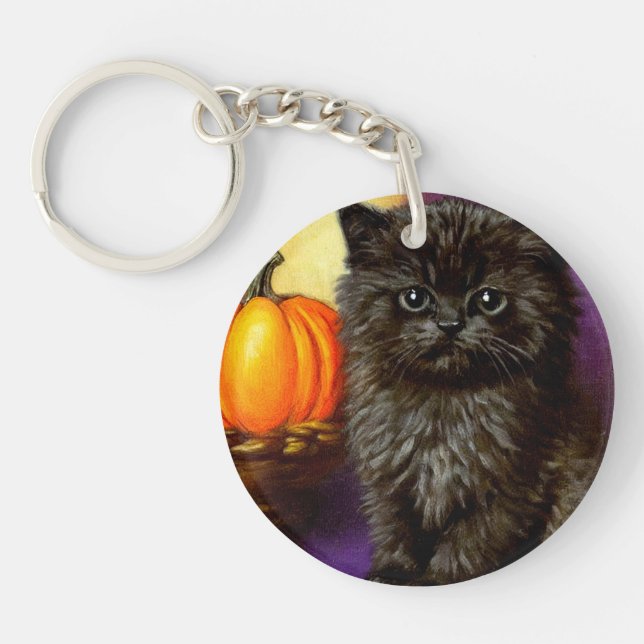 Vintage Halloween Kitten (Framsidan)