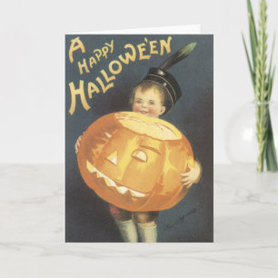 Vintage Halloween-kort Kort