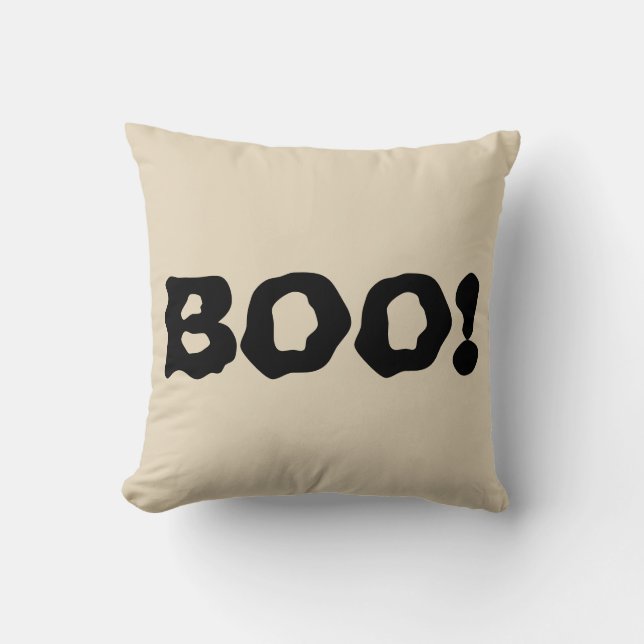 Vintage Halloween Kudde (Framsida)