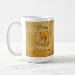 Vintage Halloween-mugg Kaffemugg