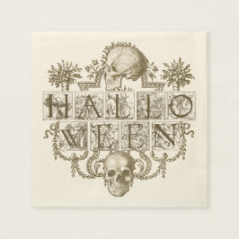 Vintage Halloween Pappersservett
