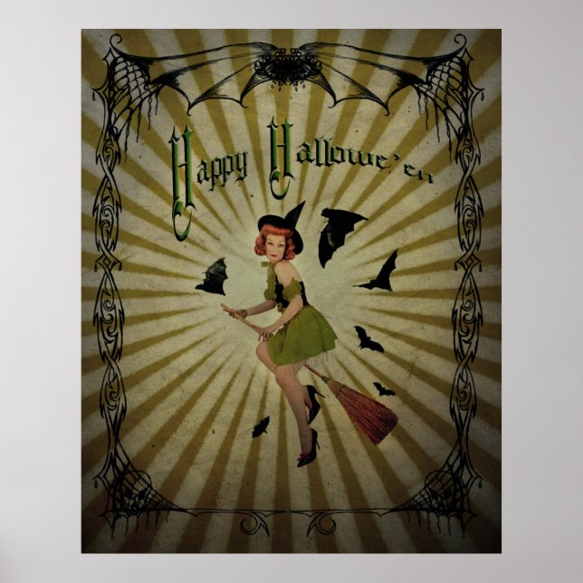 Vintage Halloween - Poster (Framsidan)