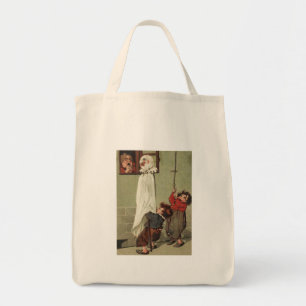 Vintage Halloween Pranksters Tygkasse