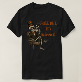 Vintage Halloween Skelett T Shirt