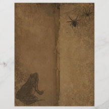 Vintage Halloween-skrapbok Papper