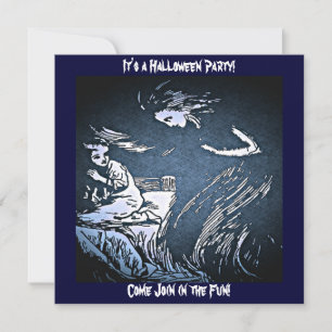 Vintage Halloween Spirit Inbjudan