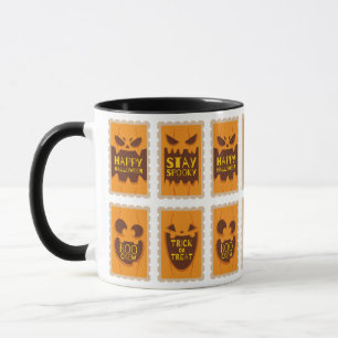 Vintage Halloween Spooky Pumpkin Boo Crew Retro Mugg
