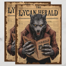 Vintage Halloween Spooky Scrapbook Papper