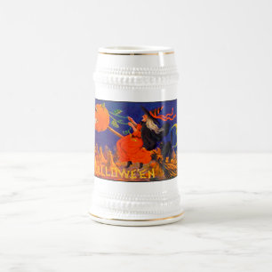 Vintage Halloween Stein Sejdel