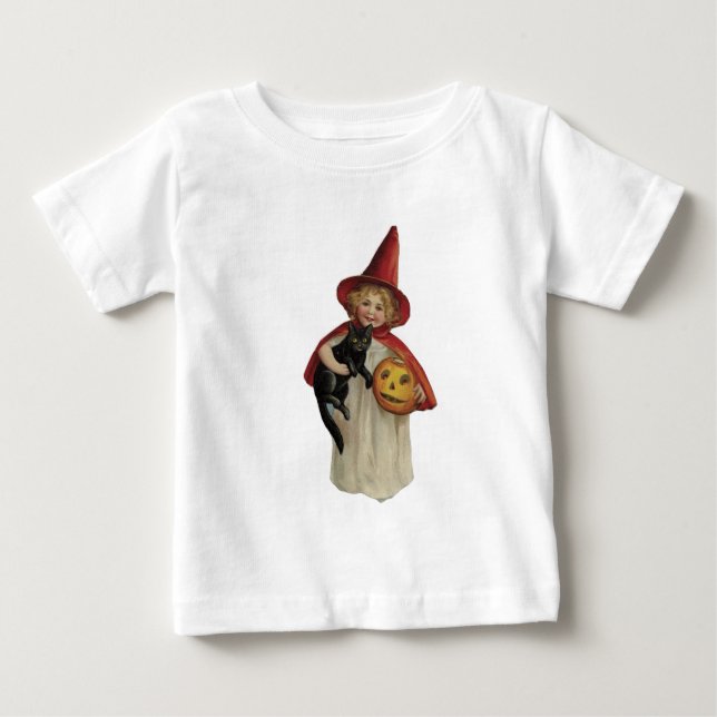 Vintage Halloween T Shirt (Framsida)