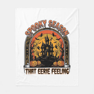 Vintage Halloween-tröja Skum säsongs känsla Desi Fleecefilt