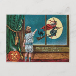 Vintage Halloween Vykort