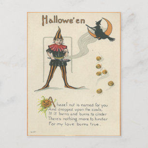 Vintage Halloween Vykort