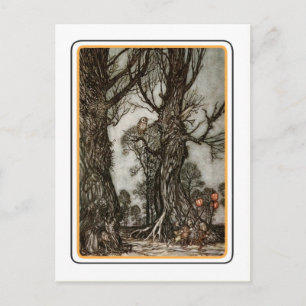 Vintage Halloween Vykort