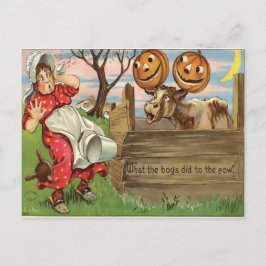 Vintage Halloween Vykort