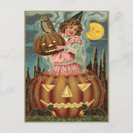 Vintage Halloween Vykort
