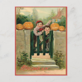 Vintage Halloween Vykort