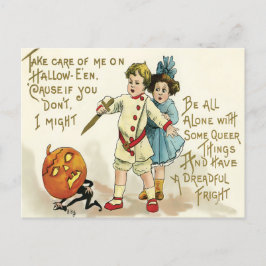 Vintage Halloween Vykort