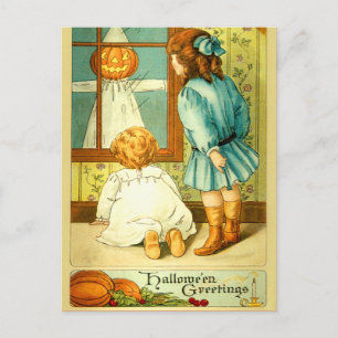 Vintage Halloween Vykort