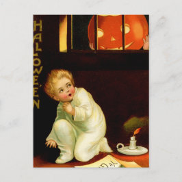 Vintage Halloween-vykort Vykort