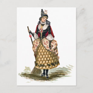 Vintage Halloween-vykort Vykort