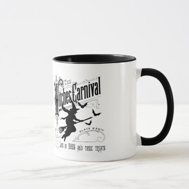 Vintage Halloween Witch Mugg (Höger)