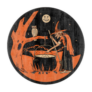 Vintage Halloween Witch-skärmar