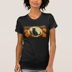 Vintage Halloween Witch Tes Tee