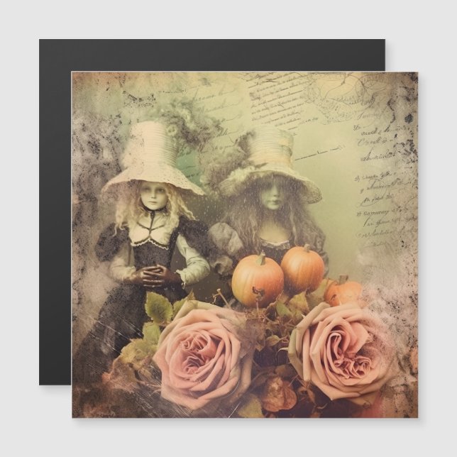 Vintage Halloween Witchcraft (1) (Fram/baksida)