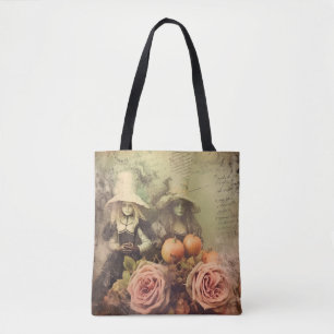Vintage Halloween Witchcraft (1) Tygkasse