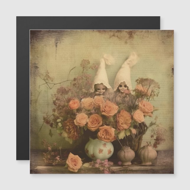 Vintage Halloween Witchcraft (2) (Fram/baksida)