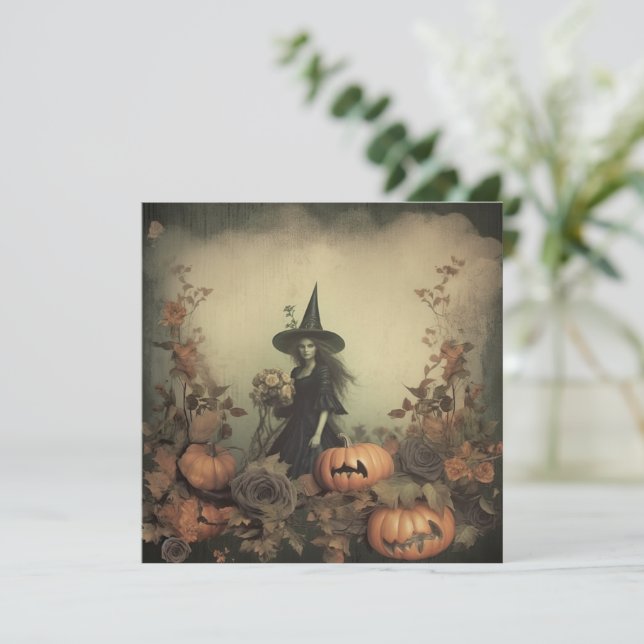Vintage Halloween Witchcraft (3) (Stående Fram)