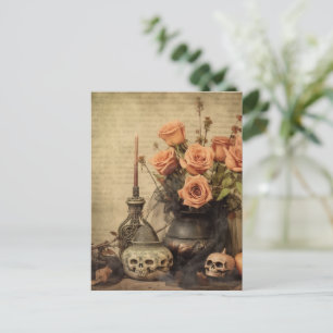 Vintage Halloween Witchcraft (4) Vykort