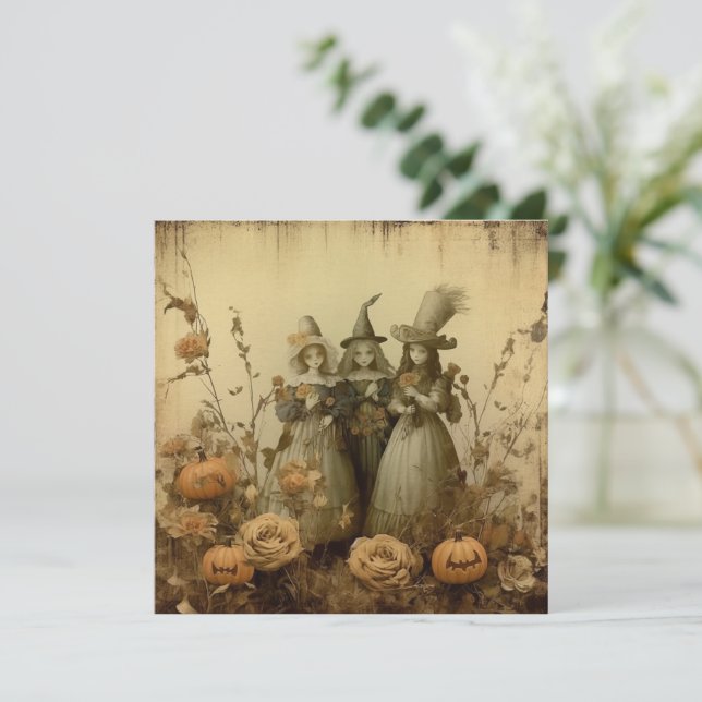 Vintage Halloween Witchcraft (5) (Stående Fram)