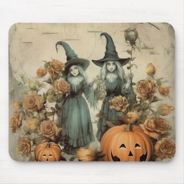 Vintage Halloween Witchcraft (6) Musmatta (Framsidan)