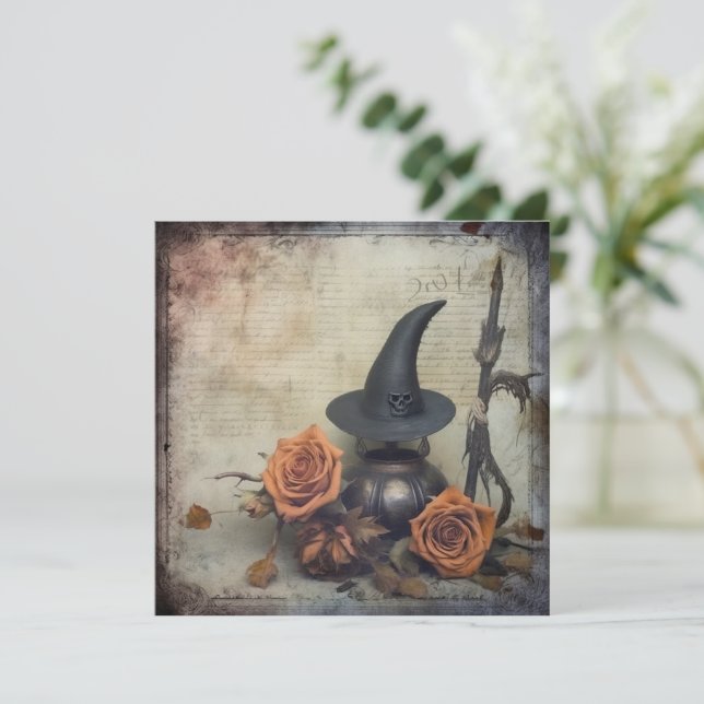 Vintage Halloween Witchcraft (8) (Stående Fram)
