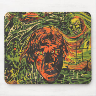 Vintage Halloween-zombies, Graffiti-gatukonst Musmatta