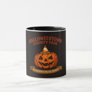 Vintage Halloweentown County Fair Retro Pumpa Mugg