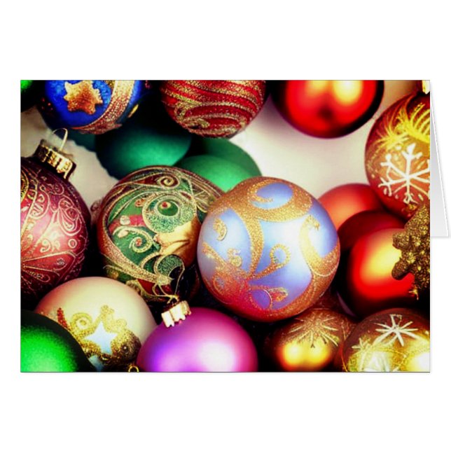 Vintage Hälsningskort (Framsidan Horizontal)